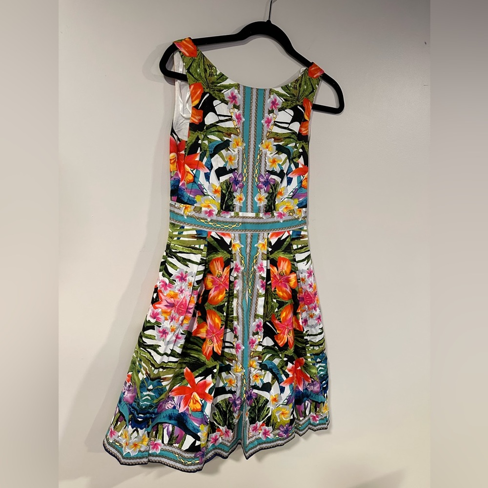 Boutique Pattern A-Line Dress
